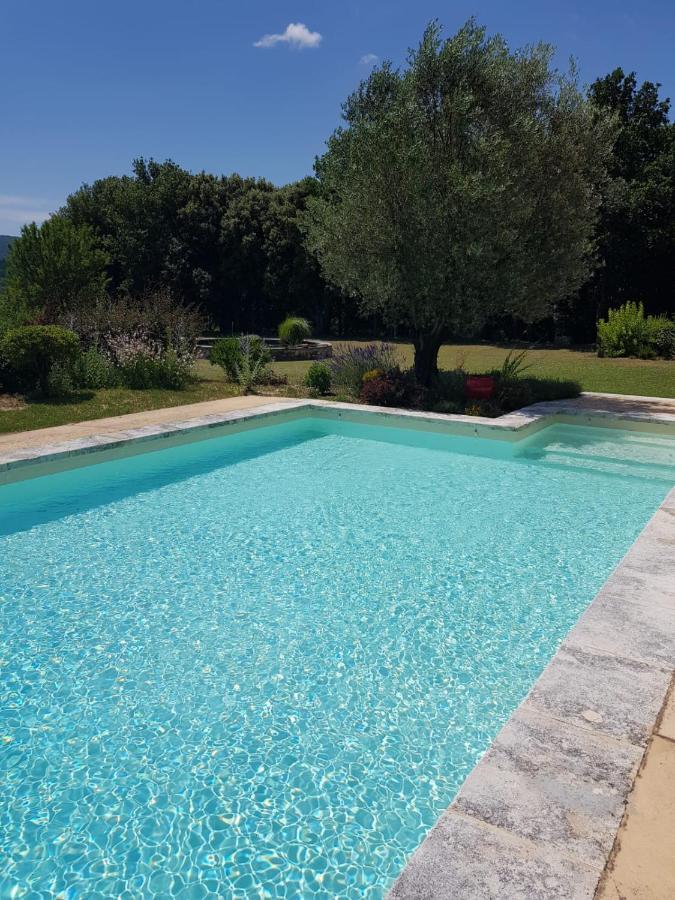 Les Nefliers Gite Céreste Exterior foto