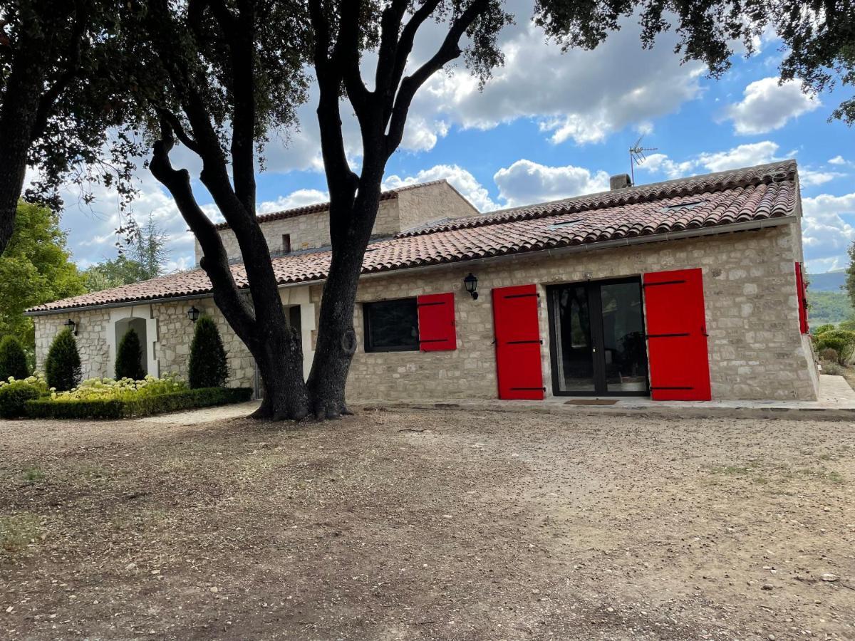 Les Nefliers Gite Céreste Exterior foto